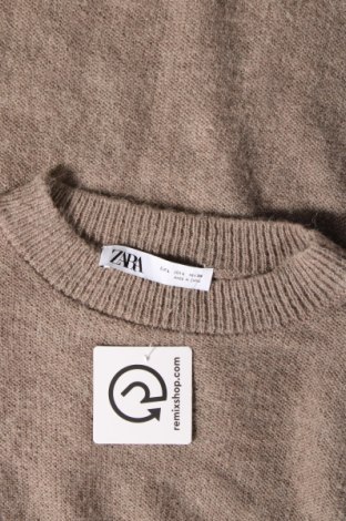 Γυναικείο πουλόβερ Zara, Μέγεθος L, Χρώμα Καφέ, Τιμή 6,58 €