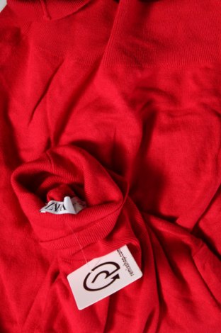 Дамски пуловер Zara, Размер S, Цвят Червен, Цена 27,00 лв.