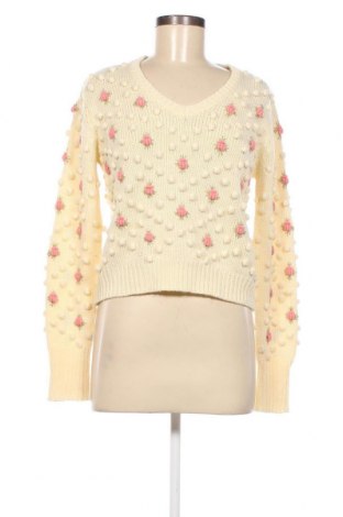 Pulover de femei Zara, Mărime S, Culoare Ecru, Preț 48,85 Lei