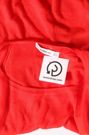 Damenpullover Zara, Größe S, Farbe Rot, Preis 18,79 €