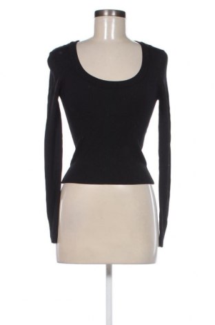 Дамски пуловер Zara, Размер S, Цвят Черен, Цена 13,50 лв.