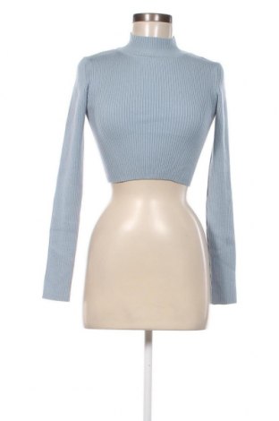 Дамски пуловер Zara, Размер S, Цвят Син, Цена 27,00 лв.