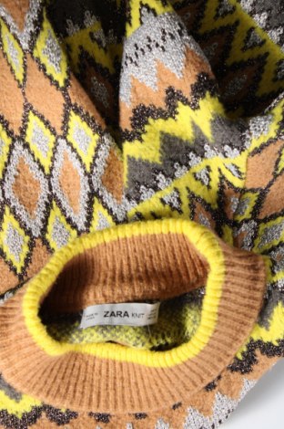 Dámský svetr Zara Knitwear, Velikost M, Barva Vícebarevné, Cena  96,00 Kč