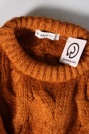 Damski sweter Zara Knitwear, Rozmiar M, Kolor Beżowy, Cena 29,79 zł