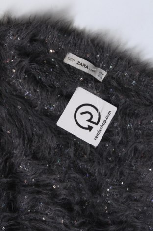 Дамски пуловер Zara Knitwear, Размер M, Цвят Сив, Цена 9,45 лв.