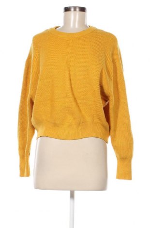 Дамски пуловер Zara Knitwear, Размер L, Цвят Жълт, Цена 8,91 лв.