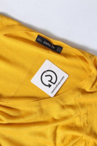 Damski sweter Zara Knitwear, Rozmiar XL, Kolor Żółty, Cena 41,45 zł