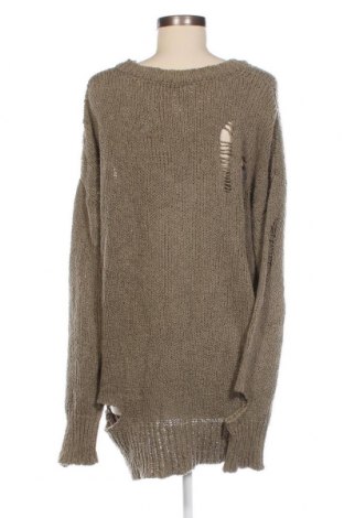 Дамски пуловер Zara Knitwear, Размер L, Цвят Зелен, Цена 27,00 лв.
