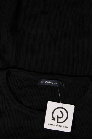 Dámsky pulóver Zara Knitwear, Veľkosť S, Farba Čierna, Cena  4,13 €