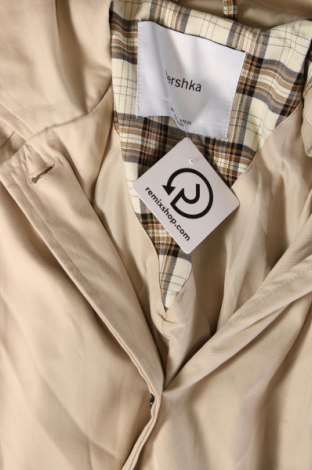 Dámský přechodný kabát  Bershka, Velikost S, Barva Krémová, Cena  598,00 Kč
