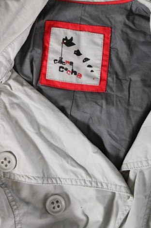 Damen Trench Coat Cache Cache, Größe M, Farbe Grau, Preis € 7,83