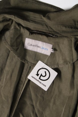 Damen Trench Coat Calvin Klein Jeans, Größe XS, Farbe Grün, Preis € 59,50