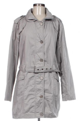 Damen Trenchcoat Maxi Blue, Größe L, Farbe Grau, Preis 9,92 €