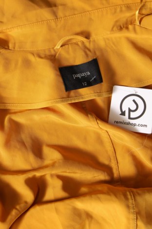 Damen Trenchcoat Papaya, Größe M, Farbe Gelb, Preis 16,18 €