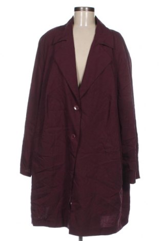 Damen Trench Coat Selection By Ulla Popken, Größe 3XL, Farbe Lila, Preis € 36,99