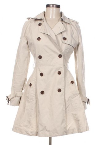 Damen Trenchcoat Stefanel, Größe XS, Farbe Ecru, Preis 70,63 €