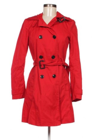 Damen Trenchcoat Stradivarius, Größe S, Farbe Rot, Preis 26,85 €