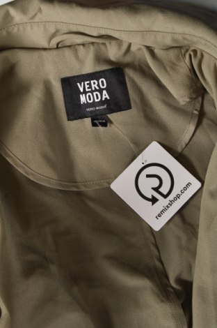 Дамски шлифер Vero Moda, Размер S, Цвят Зелен, Цена 21,60 лв.