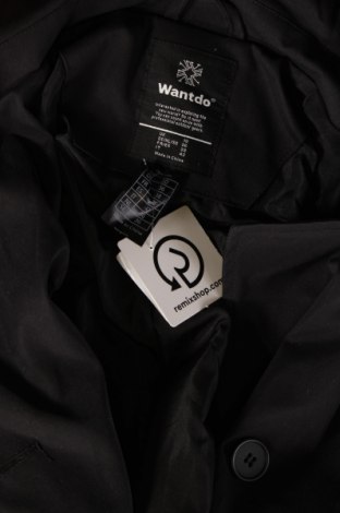 Дамски шлифер Wantdo, Размер S, Цвят Черен, Цена 33,75 лв.