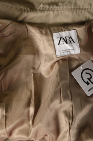 Trench de femei Zara, Mărime M, Culoare Bej, Preț 140,27 Lei