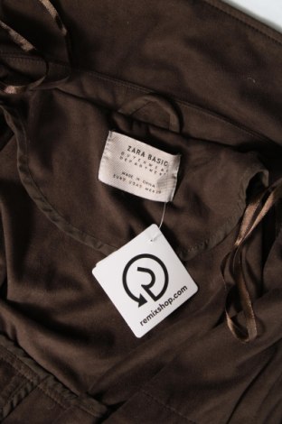 Dámsky prechodný kabát  Zara, Veľkosť S, Farba Zelená, Cena  4,99 €
