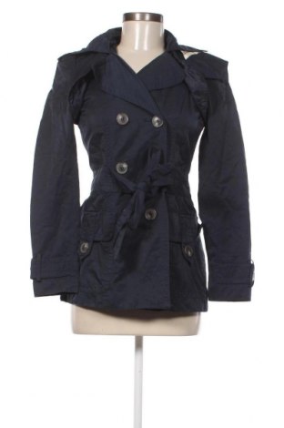 Damen Trenchcoat Zara Trafaluc, Größe S, Farbe Blau, Preis 7,27 €