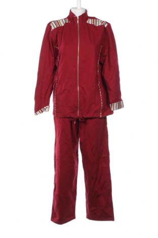 Damen Trainingsanzug, Größe L, Farbe Rot, Preis 23,66 €