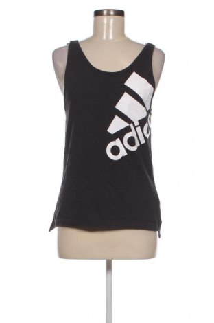 Γυναίκειο αθλητικό τοπ Adidas, Μέγεθος S, Χρώμα Μαύρο, Τιμή 14,00 €