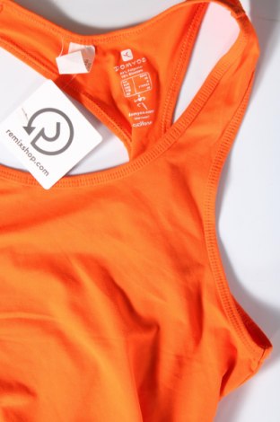 Γυναίκειο αθλητικό τοπ Domyos, Μέγεθος S, Χρώμα Πορτοκαλί, Τιμή 7,62 €