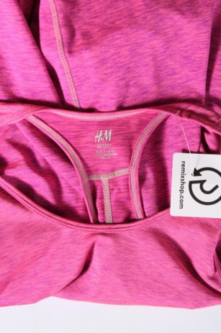 Damen Sporttop H&M Sport, Größe S, Farbe Rosa, Preis € 4,32