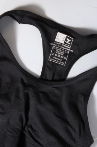 Γυναίκειο αθλητικό τοπ Hummel, Μέγεθος S, Χρώμα Μαύρο, Τιμή 5,92 €