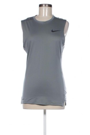 Damen Sporttop Nike, Größe M, Farbe Grau, Preis 14,20 €