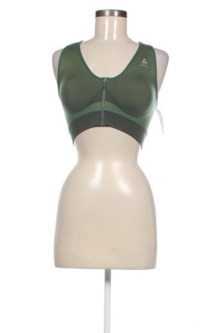 Γυναίκειο αθλητικό τοπ Odlo, Μέγεθος S, Χρώμα Πράσινο, Τιμή 21,13 €