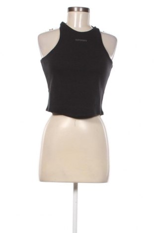 Damen Sporttop Superdry, Größe L, Farbe Schwarz, Preis € 27,99
