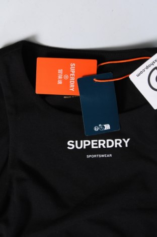 Γυναίκειο αθλητικό τοπ Superdry, Μέγεθος S, Χρώμα Μαύρο, Τιμή 11,14 €