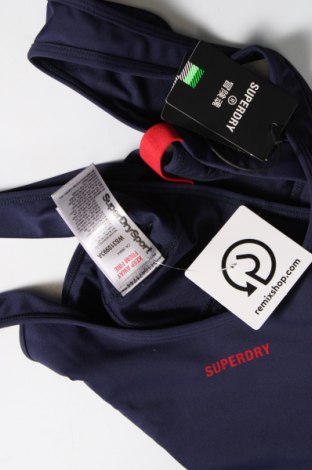 Γυναίκειο αθλητικό τοπ Superdry, Μέγεθος XL, Χρώμα Μπλέ, Τιμή 27,84 €
