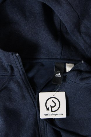 Γυναικείο φούτερ Adidas, Μέγεθος M, Χρώμα Μπλέ, Τιμή 25,24 €