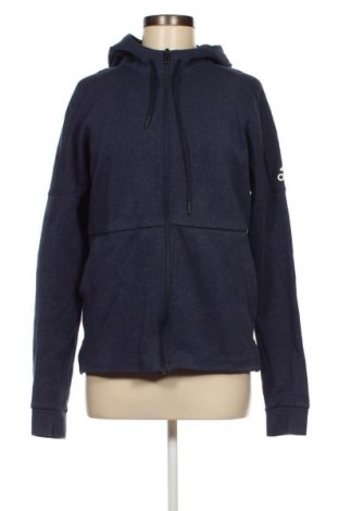 Γυναικείο φούτερ Adidas, Μέγεθος M, Χρώμα Μπλέ, Τιμή 29,69 €