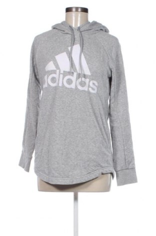 Γυναικείο φούτερ Adidas, Μέγεθος S, Χρώμα Γκρί, Τιμή 29,69 €