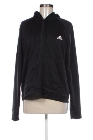 Γυναικείο φούτερ Adidas, Μέγεθος XXL, Χρώμα Μαύρο, Τιμή 29,69 €