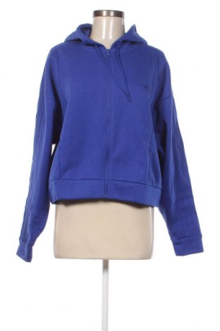 Damen Sweatshirt Adidas, Größe L, Farbe Blau, Preis 33,40 €