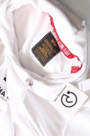 Γυναικείο φούτερ Alpha Industries, Μέγεθος M, Χρώμα Λευκό, Τιμή 27,84 €