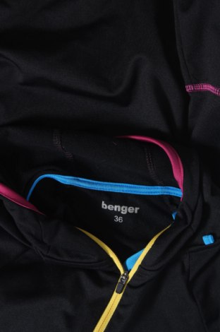 Γυναικείο φούτερ Benger, Μέγεθος S, Χρώμα Μαύρο, Τιμή 7,61 €