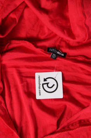 Damen Sweatshirt Fashion nova, Größe XL, Farbe Rot, Preis 6,05 €