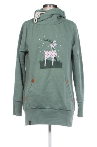 Damen Sweatshirt Naketano, Größe L, Farbe Grün, Preis 33,40 €