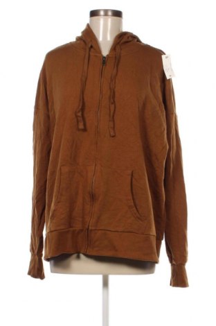 Damen Sweatshirt Time and tru, Größe XL, Farbe Braun, Preis € 10,09