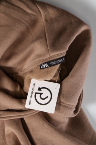 Γυναικείο φούτερ Zara, Μέγεθος M, Χρώμα  Μπέζ, Τιμή 7,42 €