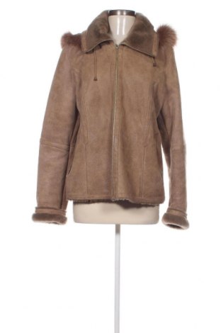 Dámská kožená bunda , Velikost M, Barva Béžová, Cena  1 398,00 Kč