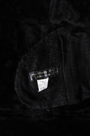 Дамско кожено палто, Размер XXL, Цвят Черен, Цена 99,00 лв.