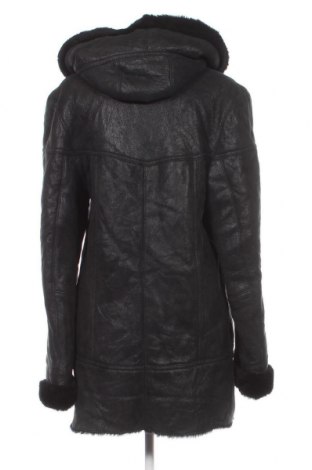 Δερμάτινο γυναικείο παλτό, Μέγεθος XXL, Χρώμα Μαύρο, Τιμή 102,06 €